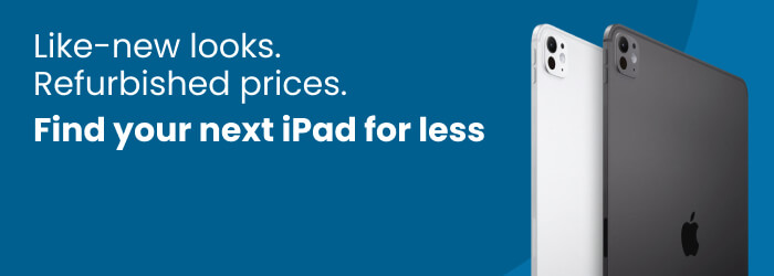 Like-new iPads for less