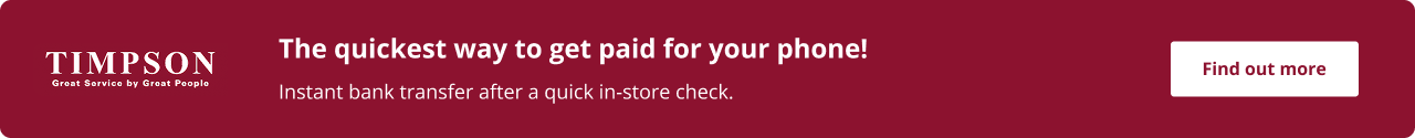 Timpson offers a fast phone trade-in service with instant payment on receipt.