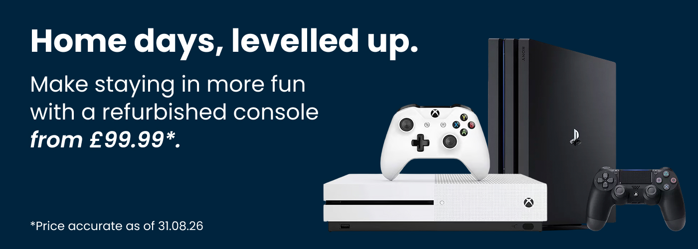 Refurbished consoles from £99.99
