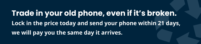 Lock in the price of your phone within 21 days. We’ll pay you the same day it arrives!