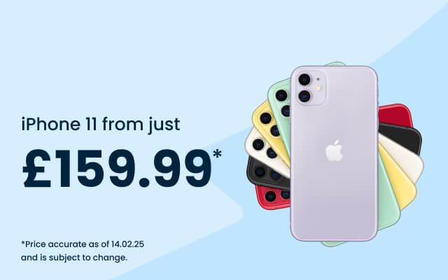 iPhone 11 from £159.9