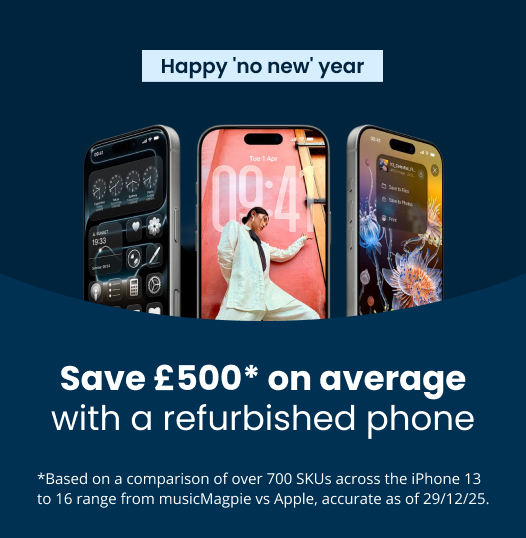 Save £500 on average with a refurbished phone