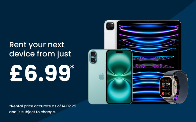 Rent the tech you want at a price you'll love