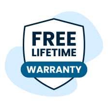 FREE Lifetime Warranty