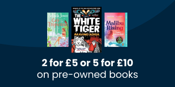2 for £5 or 5 for £10 on pre-owned books