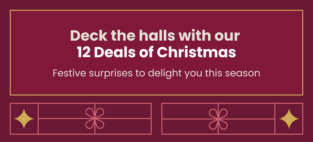 Deck the halls with our 12 deals of Christmas