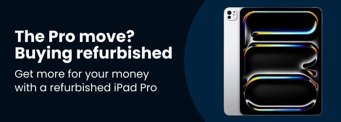 The Pro move? Buying refurbished