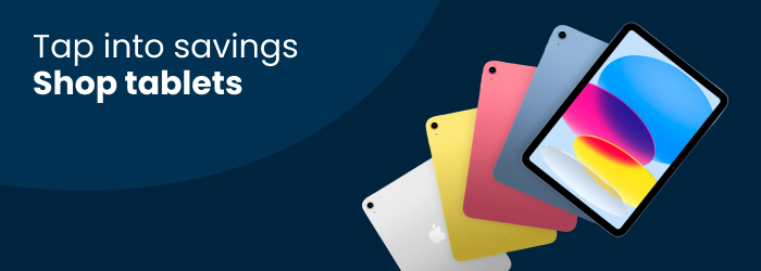 Tap into savings with refurbished tablets.