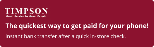 Timpson offers a fast phone trade-in service with instant payment on receipt.