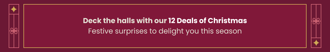 Deck the halls with our 12 deals of Christmas