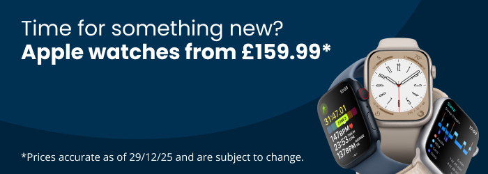 Apple watches from £159.99