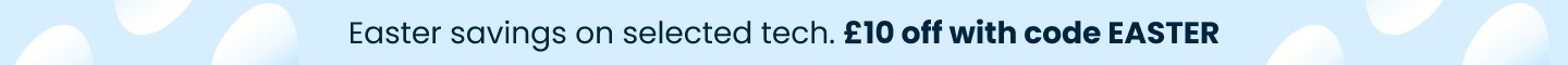 £10 off selected refurbished tech for Easter
