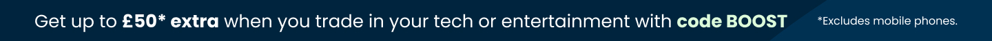 Up to £50 extra with code BOOST