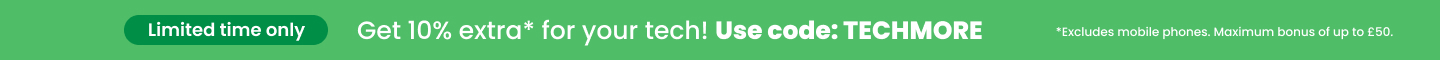 Get 10% extra on tech