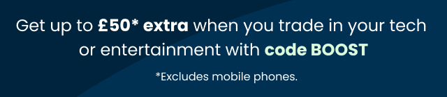 Up to £50 extra with code BOOST