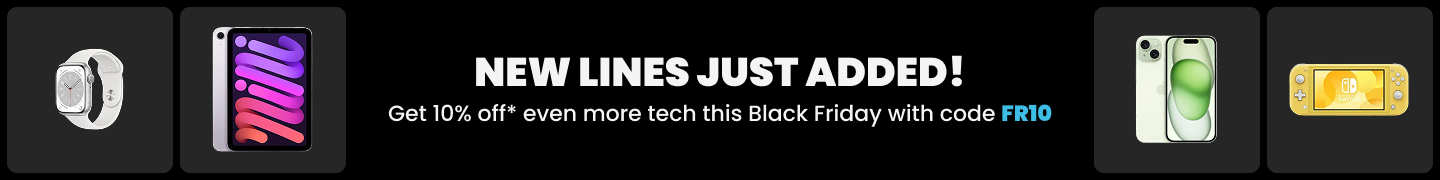 Black Friday new lines added