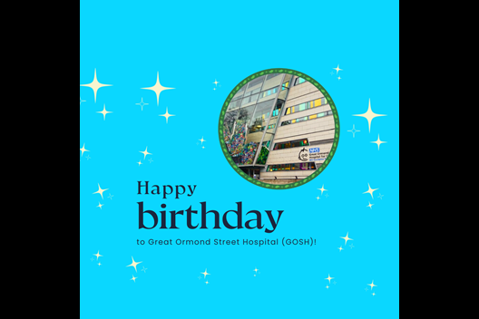 Happy birthday to Great Ormond Street Hospital (GOSH)!