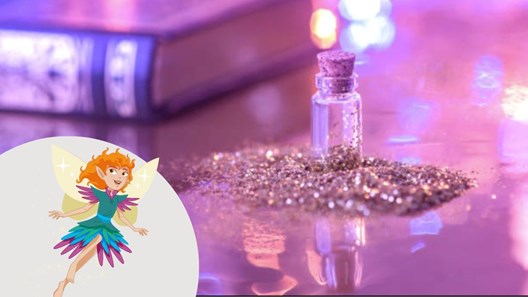 Make a magical fairy dust jar