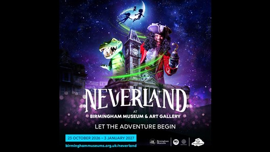 Neverland at Birmingham Museum and Art Gallery