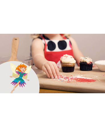 Bake your own sparkly fairy cakes