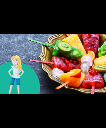 Make your own Neverland ice lollies