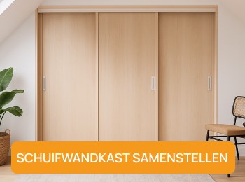 Schuifwandkast Samenstellen