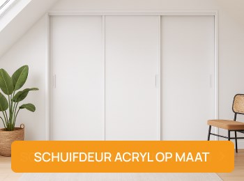 Acryl Schuifdeur Samenstellen