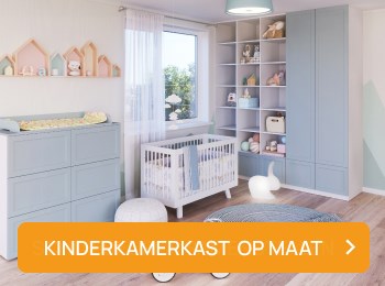 Open Kast Kinderkamer Op Maat