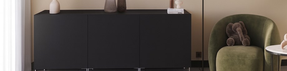 Zwart Dressoir Op Maat