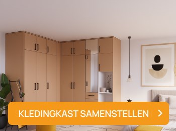 Kledingkast met Spiegel Samenstellen