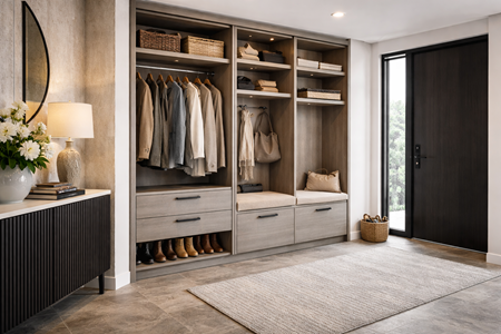 Halkast op maat in moderne stijl