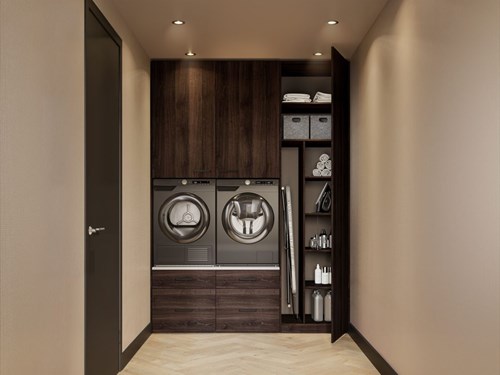 Moderne wasmachine meubel