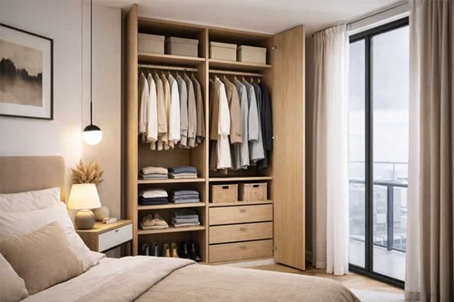 Draaideurkast slaapkamer