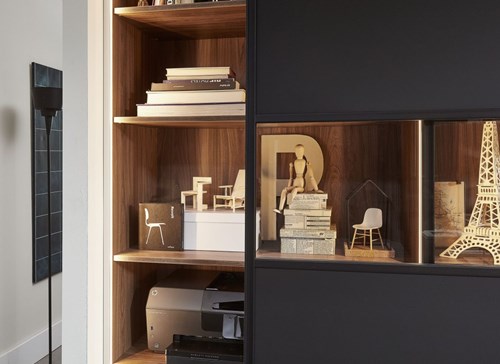 Stellingkast close up