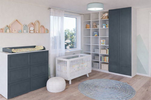 Boekenkast kinderkamer