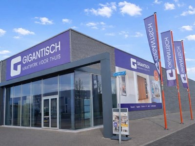 Showroom Gigantisch en Kastengigant Breda