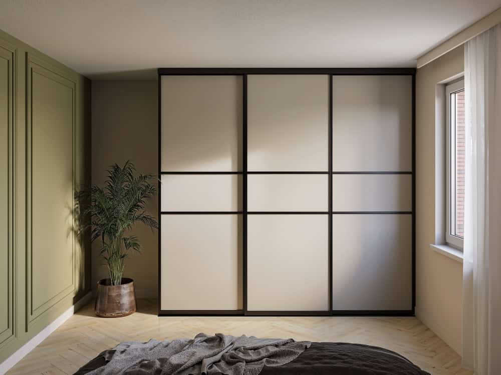 Omlijste Deuren Beige