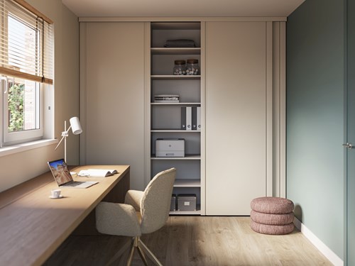 Voorbeeld van kastenmaatwerk