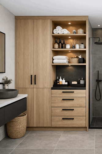 Badkamerkast op maat