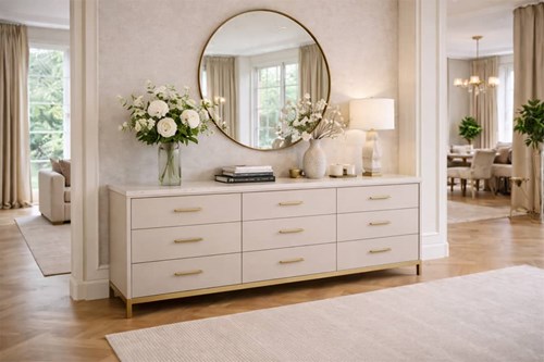 Ladekast op maat wit