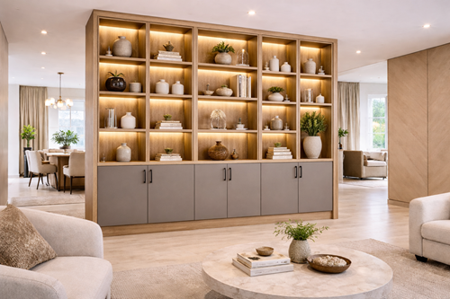 Roomdivider Kast In De Woonkamer