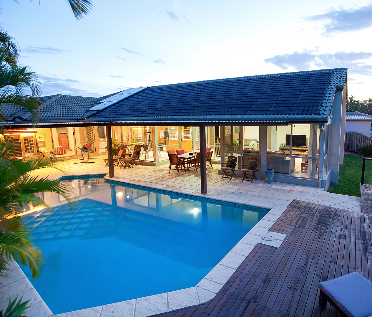 Solar and battery work best together