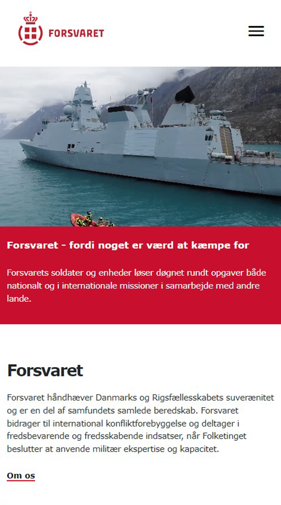 Danish Defence KRAFTVAERK