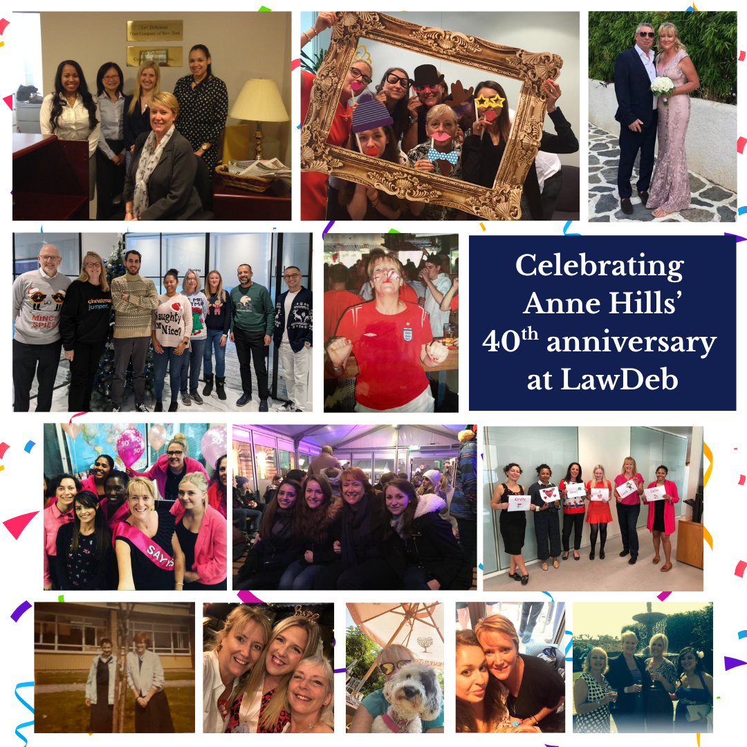 Celebrating Anne Hills's 40th anniversary at LawDeb