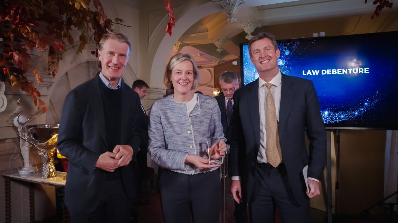 Law Debenture wins Best for Income at the Quoted Data Awards, for the second year