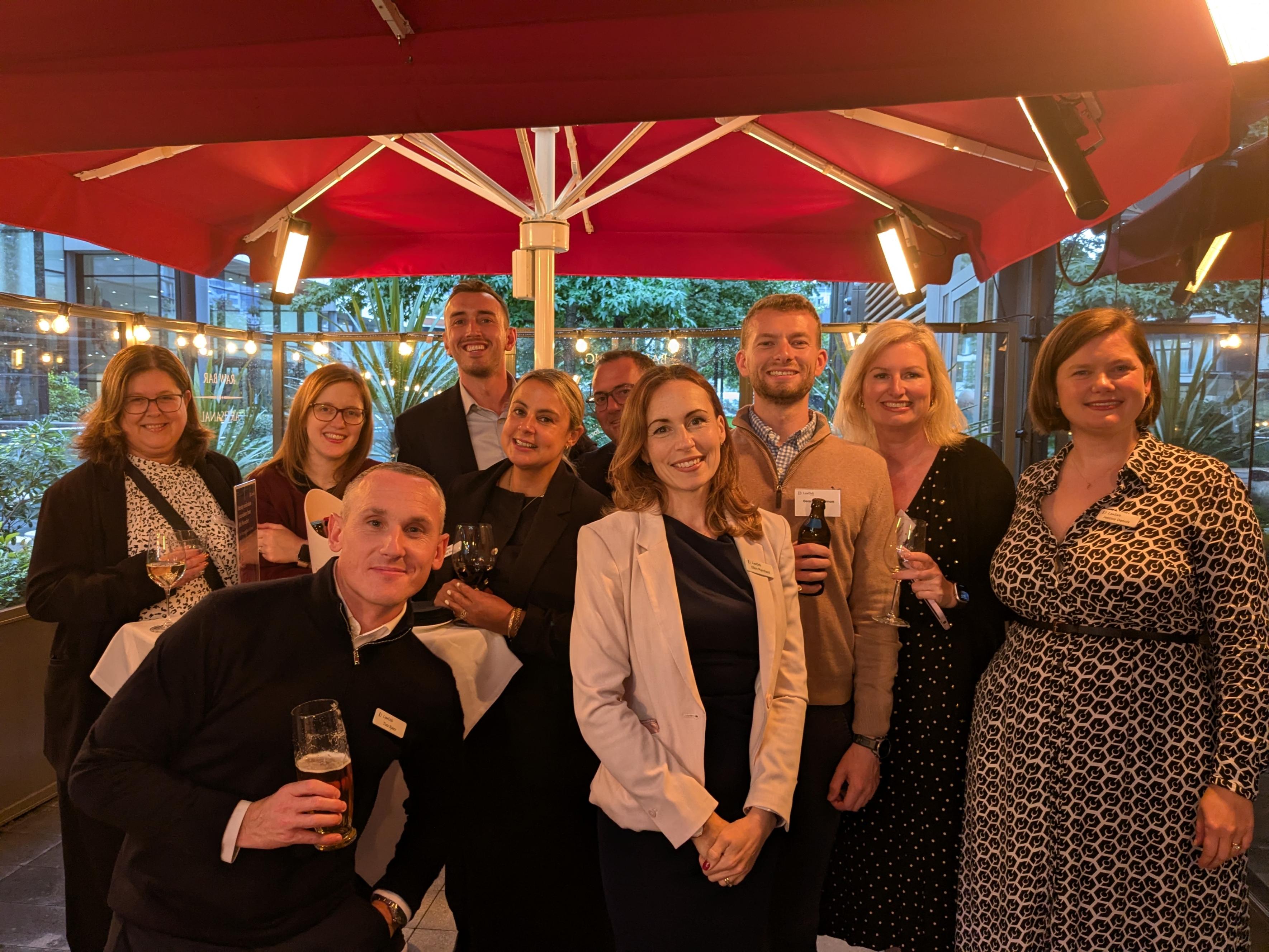 Another fantastic late summer drinks event for private practice lawyers