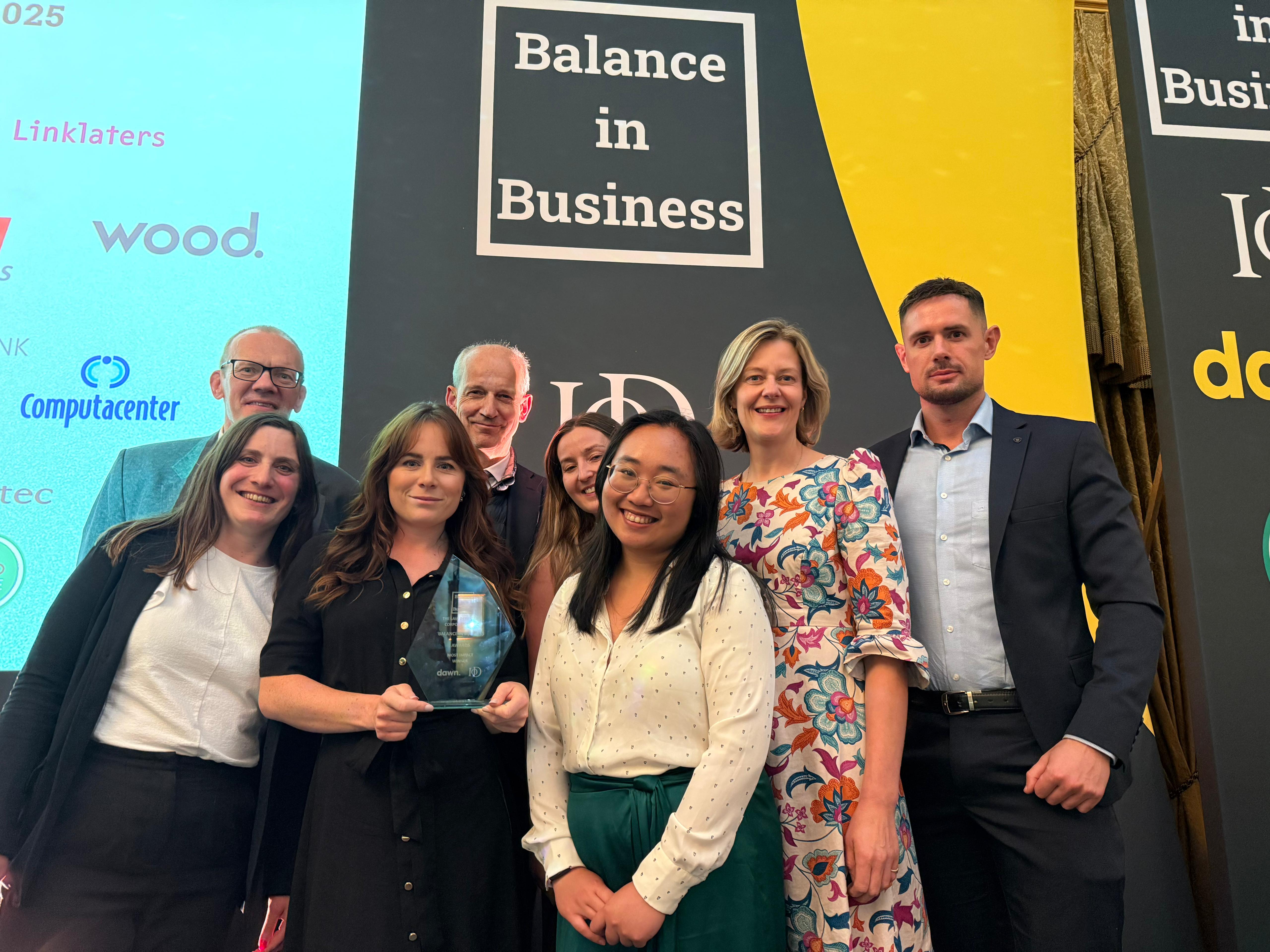 Law Debenture wins for 'Most Impact' at the INSEAD Alumni Balance in Business Awards