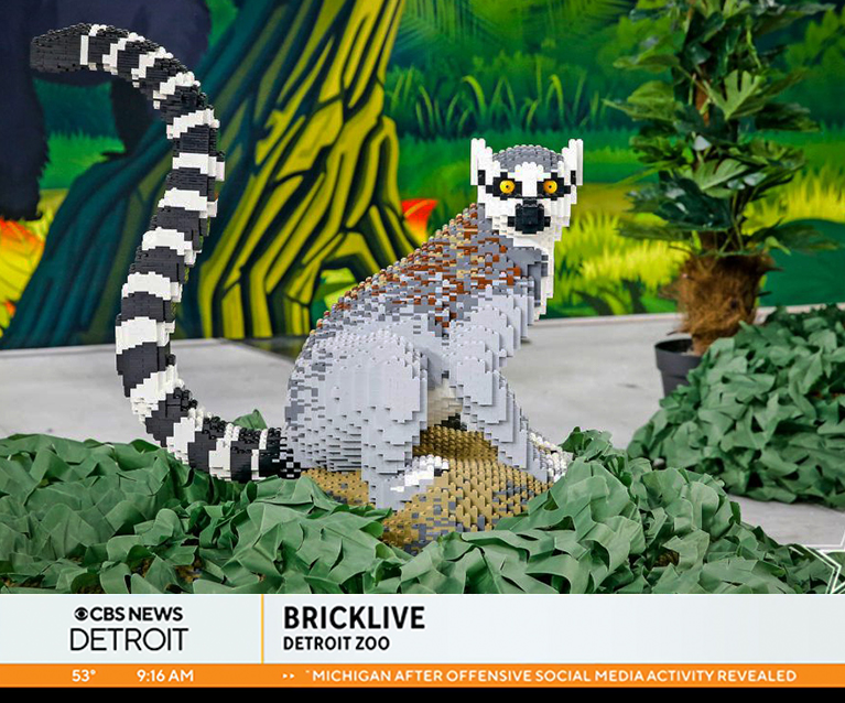 BRICKLIVE comes to the Detroit Zoo