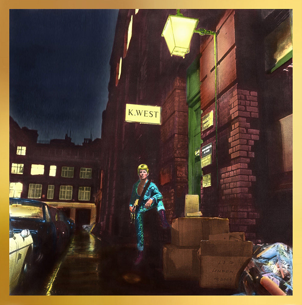 Ziggy Stardust 50th Anniversary Print