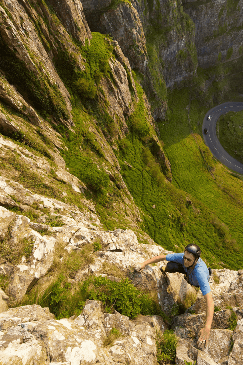 An experienced climber explores Cheddar Gorge